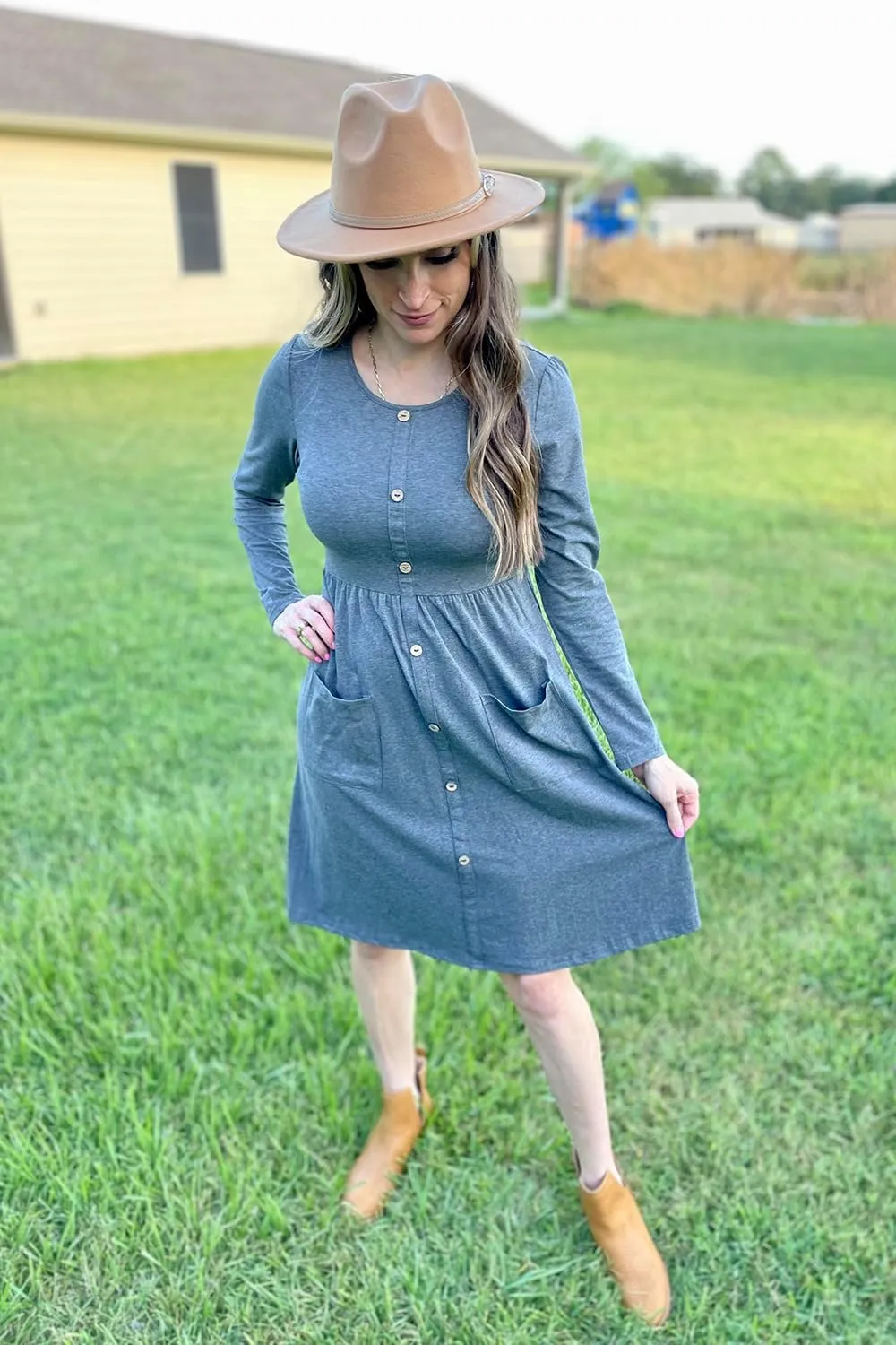 KILIG Women's Summer Casual Sundress Button Sleeveless Spaghetti Strap Dress