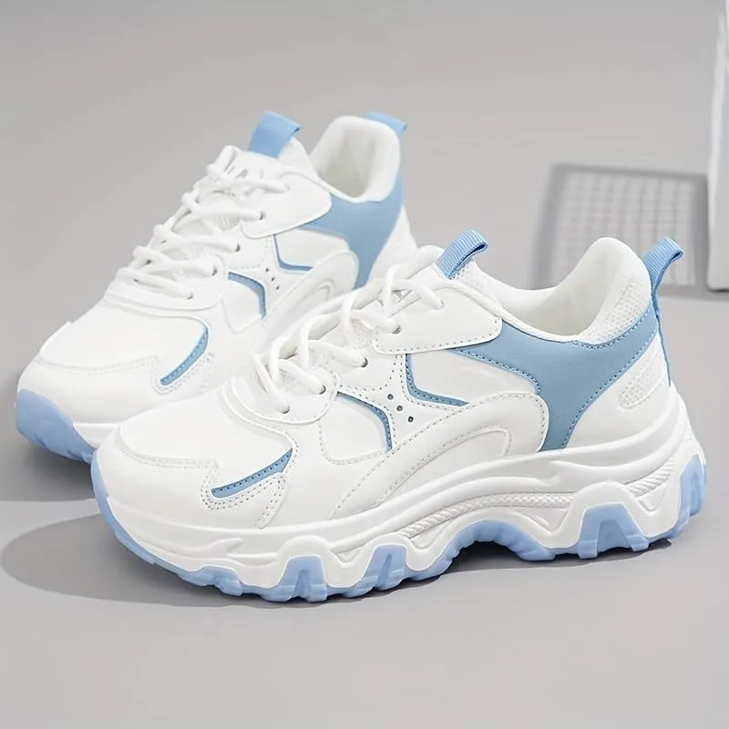 Ladies' Casual Sports Shoes, Flat Shoes, Versatile and Comfortable Running Shoes for Students, Suitable for Work Wear