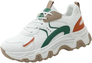 Ladies' Casual Sports Shoes, Flat Shoes, Versatile and Comfortable Running Shoes for Students, Suitable for Work Wear