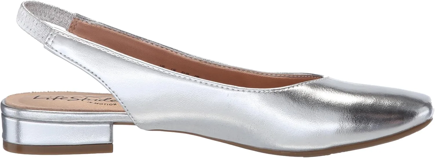 LifeStride Women's Claire Slingback Ballet Flats