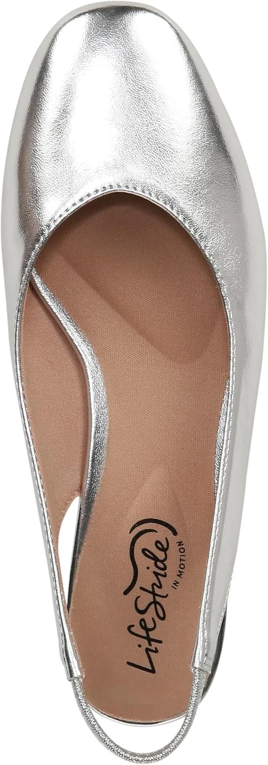 LifeStride Women's Claire Slingback Ballet Flats