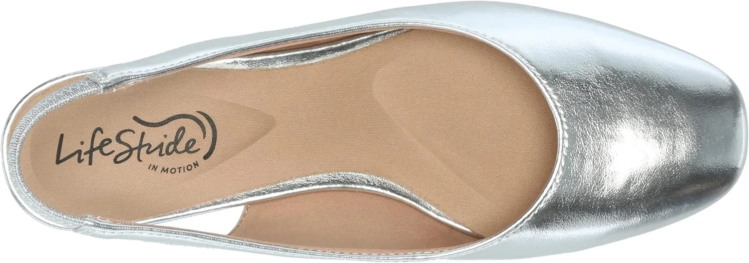 LifeStride Women's Claire Slingback Ballet Flats