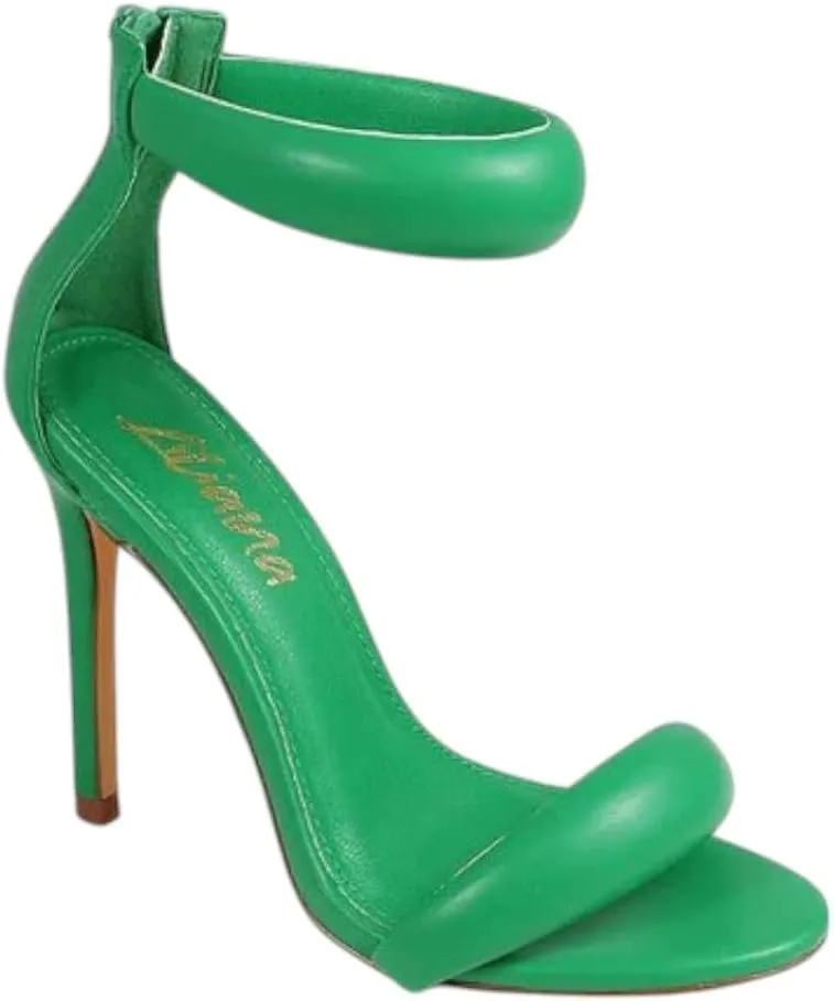 Liliana Women's Open Toe High Heels Stiletto Heeled Sandals