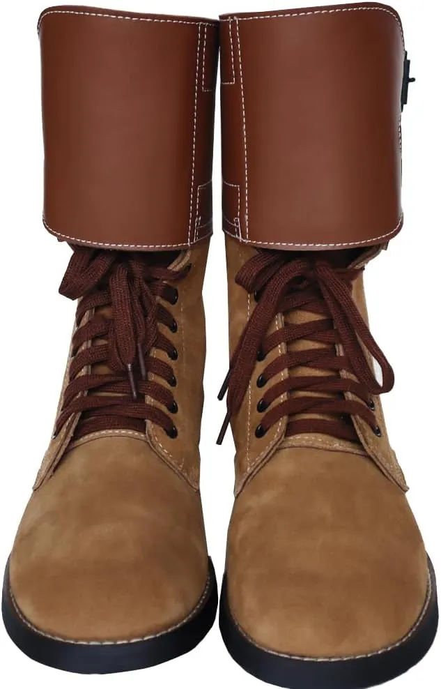 M1943 Combat Boots Retro WWII US Paratrooper Boots Men's Cowhide Hiking Boots Classic Replica WW2 Shoes
