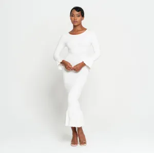 Marjorie Bamboo Ruffle Dress