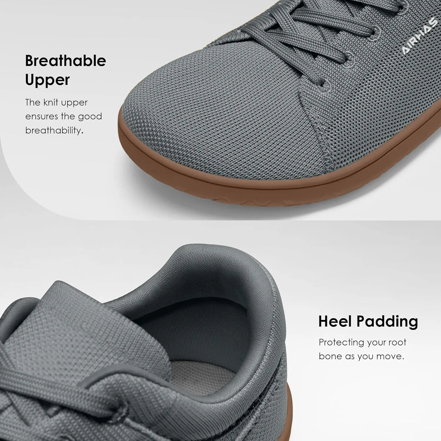 Mens Barefoot Shoes Lightweight Walking Shoes Wide Toe Box Flexible Zero Drop Sneakers for Men Summer Minimalist Casual Shoes