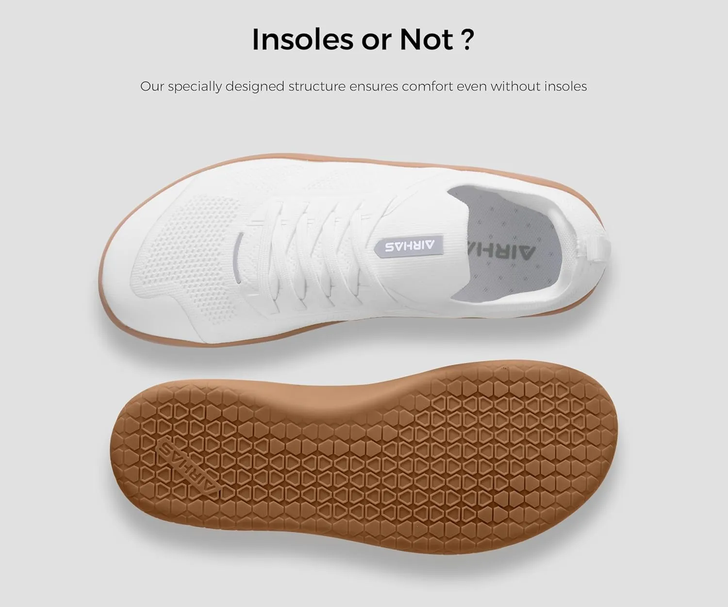 Men's Barefoot Shoes Zero Drop Wide Toe Box Minimalist Gym Shoes for Men Deadlift Cross Training Sneakers