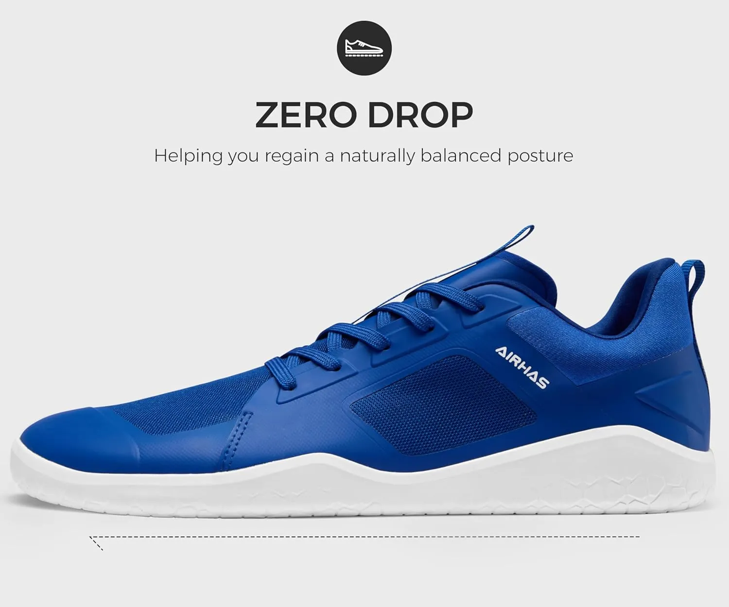 Men's Barefoot Shoes Zero Drop Workout Minimalist Gym Shoes for Men Deadlift Cross Training Sneakers
