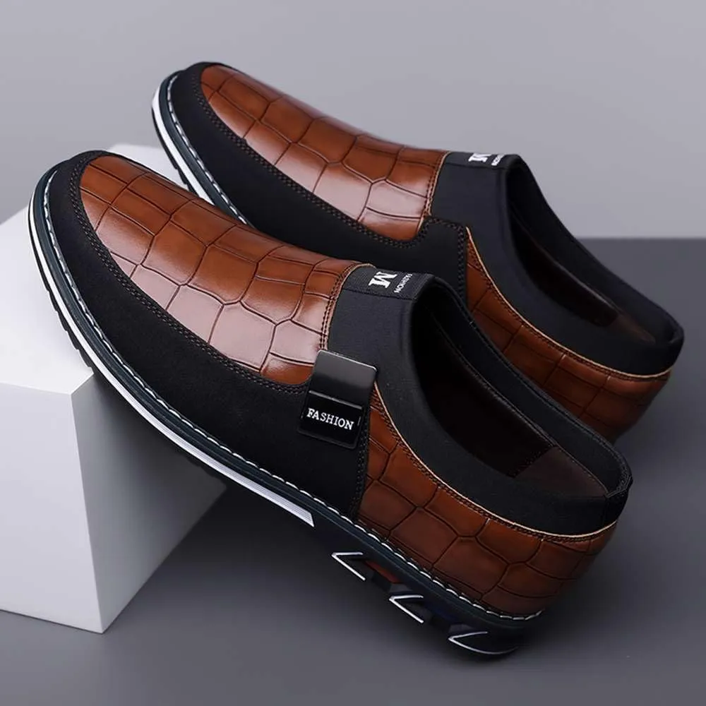 Men's Casual Dress Oxford Shoes Business Office Loafers Leather Fashion Dress Sneakers Comfort Walking Driving Shoes