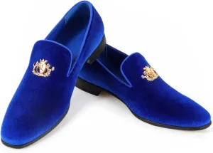 Men's Multiple Colors Penny Slip-on Velvet Loafer Cushioned Suede Tuxedo Dress Shoes Luxurious Smoking Slipper Party Prom Wedding Shoes Comfortable Lightweight