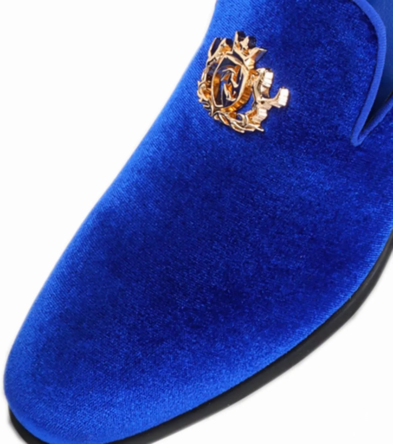 Men's Multiple Colors Penny Slip-on Velvet Loafer Cushioned Suede Tuxedo Dress Shoes Luxurious Smoking Slipper Party Prom Wedding Shoes Comfortable Lightweight