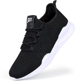 Mens Running Shoes Women Slip On Tennis Walking Sneakers Athletic Breathable Non Slip Gym Casual Lightweight Workout Sport Unisex Shoe