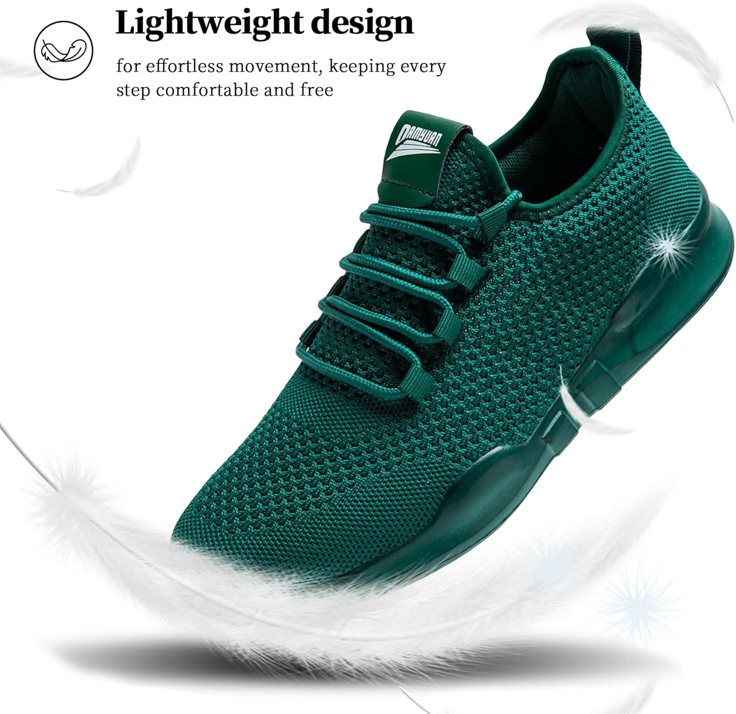 Mens Running Shoes Women Slip On Tennis Walking Sneakers Athletic Breathable Non Slip Gym Casual Lightweight Workout Sport Unisex Shoe
