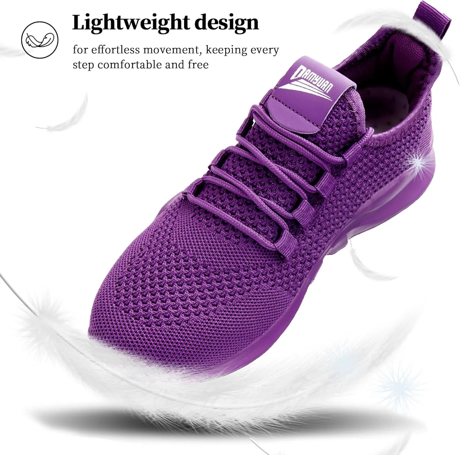 Mens Running Shoes Women Slip On Tennis Walking Sneakers Athletic Breathable Non Slip Gym Casual Lightweight Workout Sport Unisex Shoe