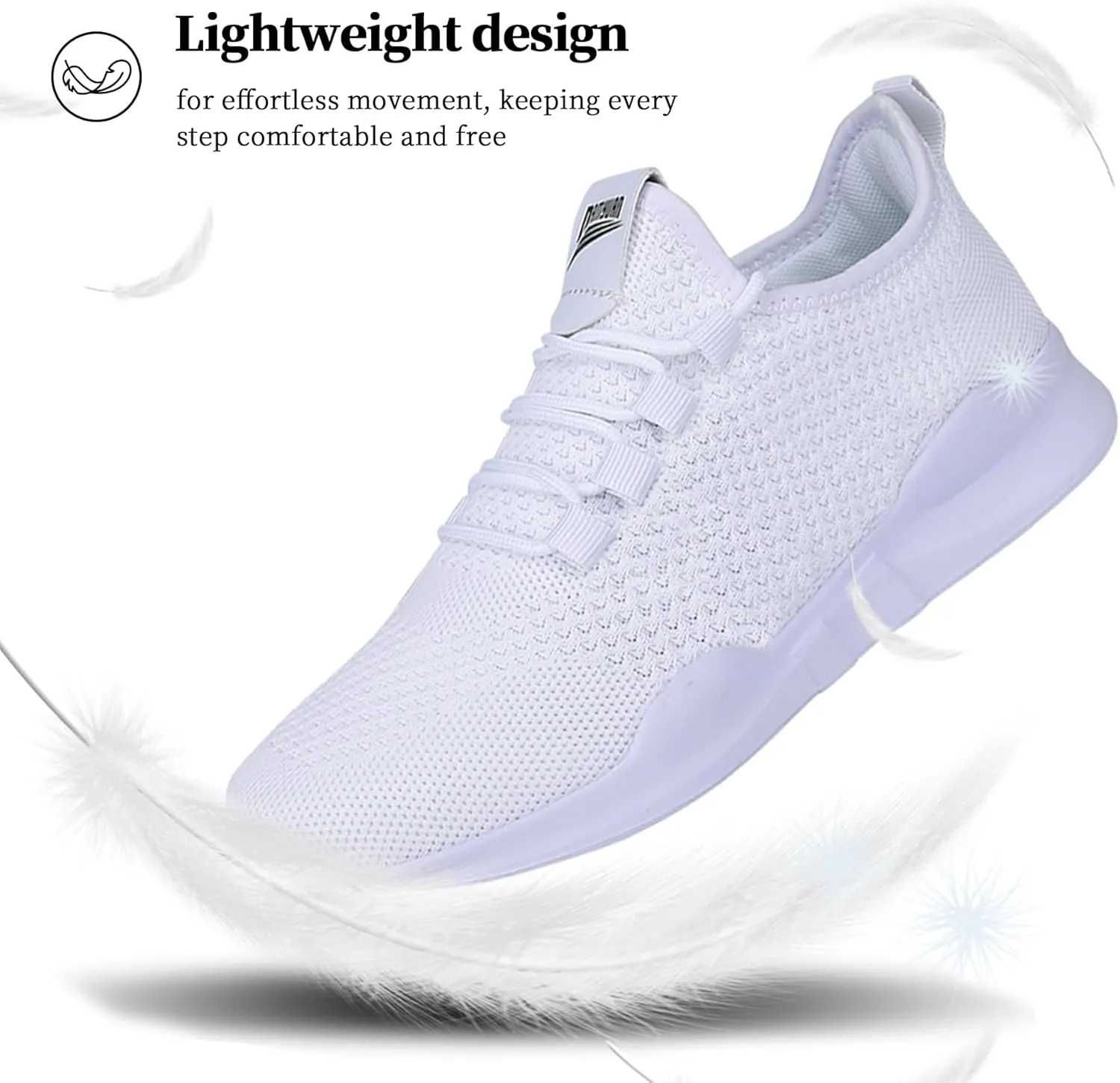Mens Running Shoes Women Slip On Tennis Walking Sneakers Athletic Breathable Non Slip Gym Casual Lightweight Workout Sport Unisex Shoe