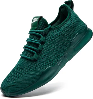 Mens Running Shoes Women Slip On Tennis Walking Sneakers Athletic Breathable Non Slip Gym Casual Lightweight Workout Sport Unisex Shoe