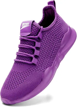 Mens Running Shoes Women Slip On Tennis Walking Sneakers Athletic Breathable Non Slip Gym Casual Lightweight Workout Sport Unisex Shoe
