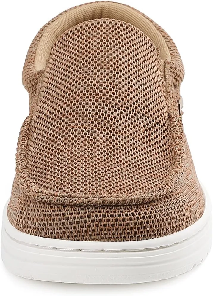 Mens Wide Slip on Shoes Loafers Walking Shoes for Men Casual Shoes Comfortable Lightweight