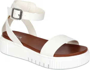 MIA Lunna Womens Open Toe Flatform Platform Sandals