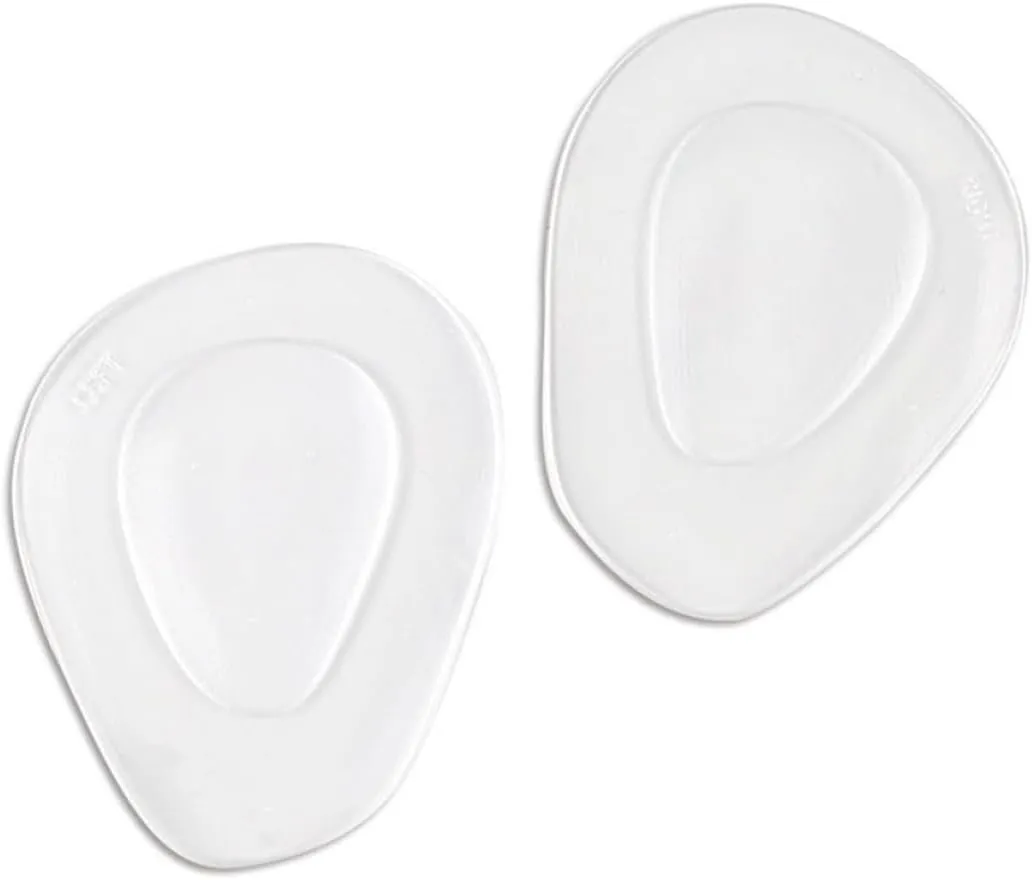 Mobestech Sets Thicken Forefoot Pad Gel Insoles for Women Heels Non-Slip Cushion for High-Heeled Shoes Half Yard Pad for Flats Pairs