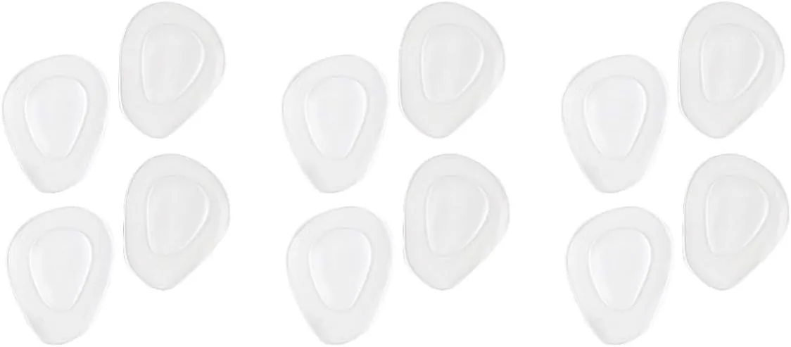 Mobestech Sets Thicken Forefoot Pad Gel Insoles for Women Heels Non-Slip Cushion for High-Heeled Shoes Half Yard Pad for Flats Pairs
