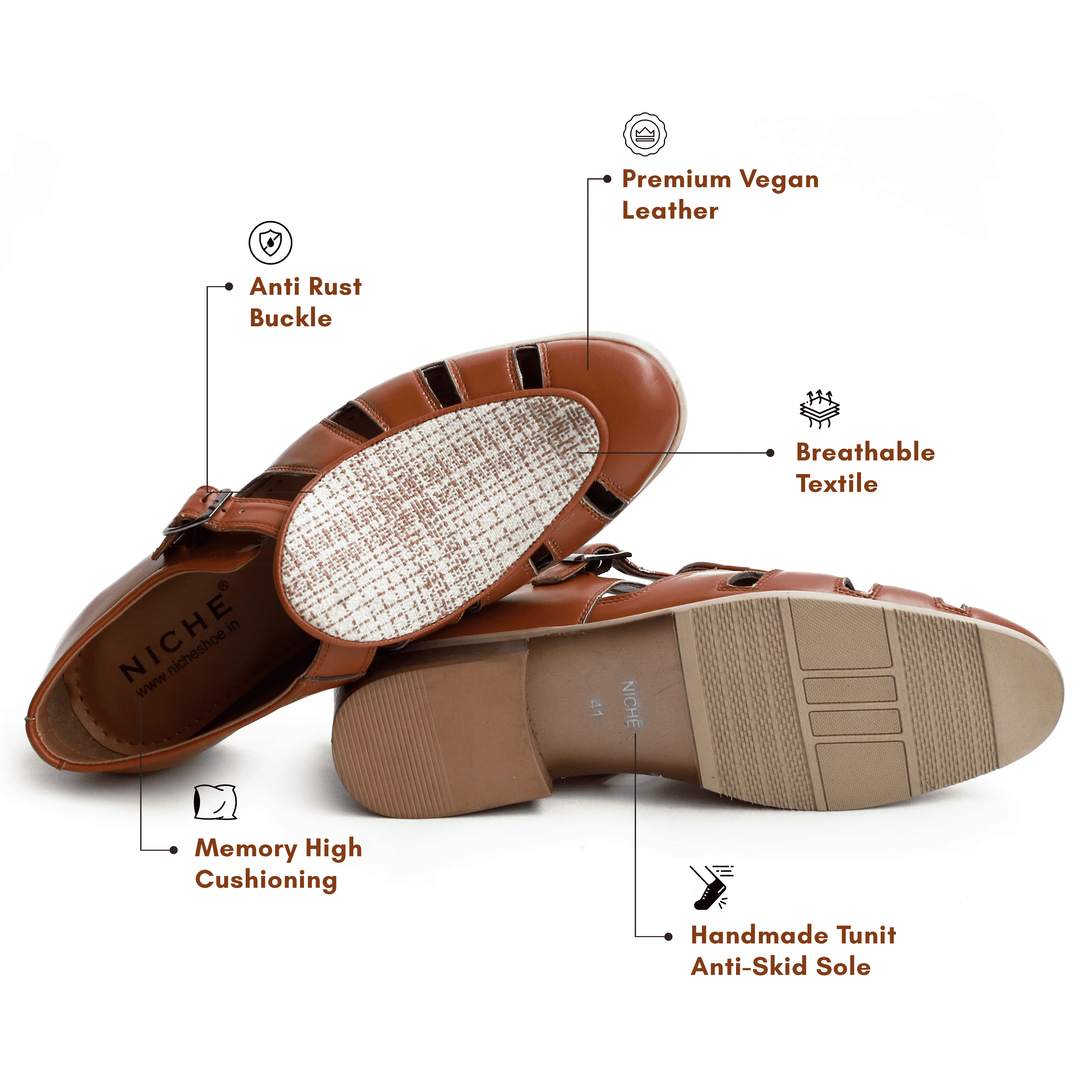 NICHE Ramada Maharaja Peshawari Sandal