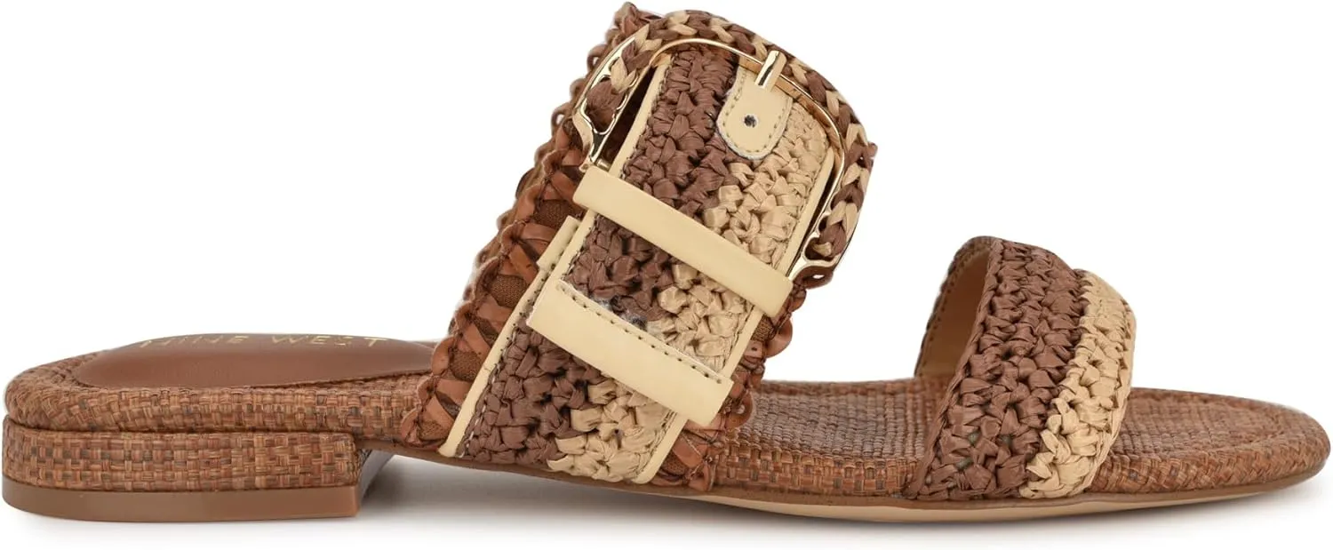 Nine West Women's Sameey Flat Sandal