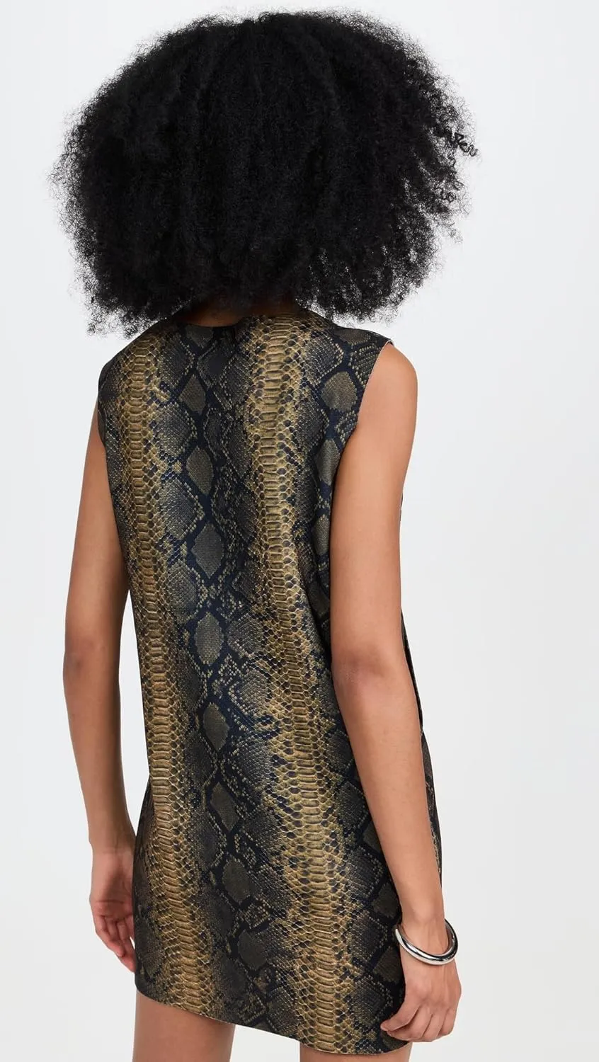 Norma Kamali Women's Sleeveless Tailored Mini Dress
