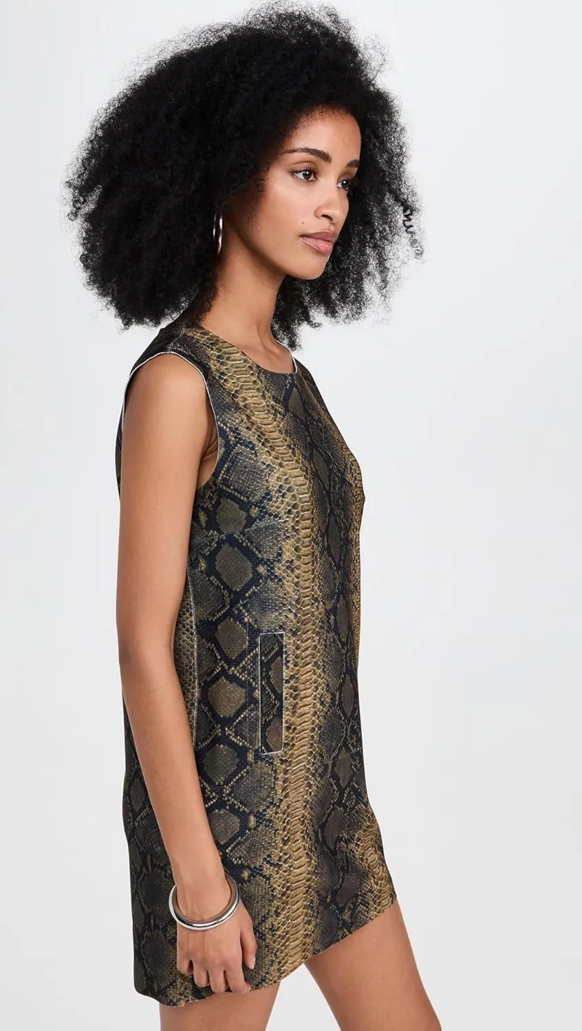 Norma Kamali Women's Sleeveless Tailored Mini Dress