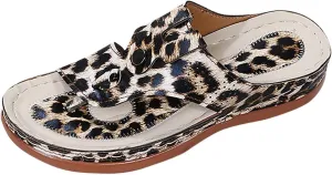 oiangi Comfortable Sandals for Women Wedge Heel Summer Fashion Casual Clip Toe Slip-on Platform Flip Flops Solid Ladies Outdoor Beach Shoes Slipper