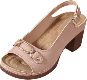 Orthopedic Platform Wedge Sandals for Women Walking Slippers Arch Support Summer Dressy Open Toe Ankle Strap Sandal Sandals Beach Boho Shoes Comfortable Outdoor Shoes
