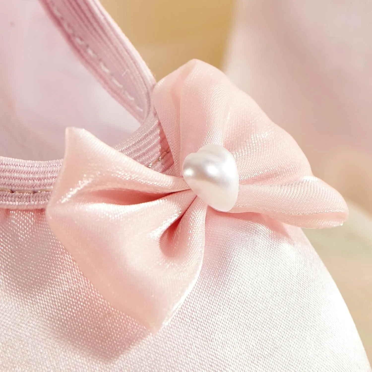 Phineein Enchanting Butterfly Ballet Shoes for Girls Ballerina Flats for Kids Dance - Soft Satin, Split Sole