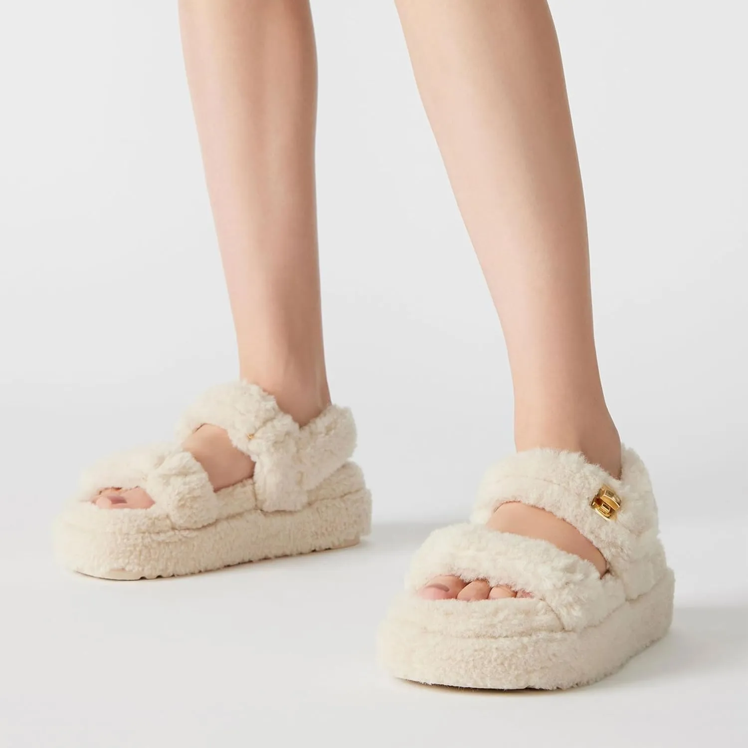Platform Sandals for Women Sandals Cute And Stylish Open Toe Raffia Sandals Womens Slip On Casual Shoes