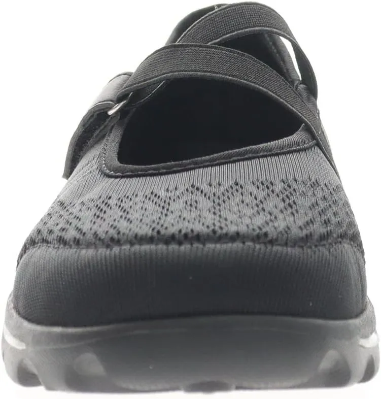 Propet Womens TravelActiv Mary Jane Flats Casual - Black