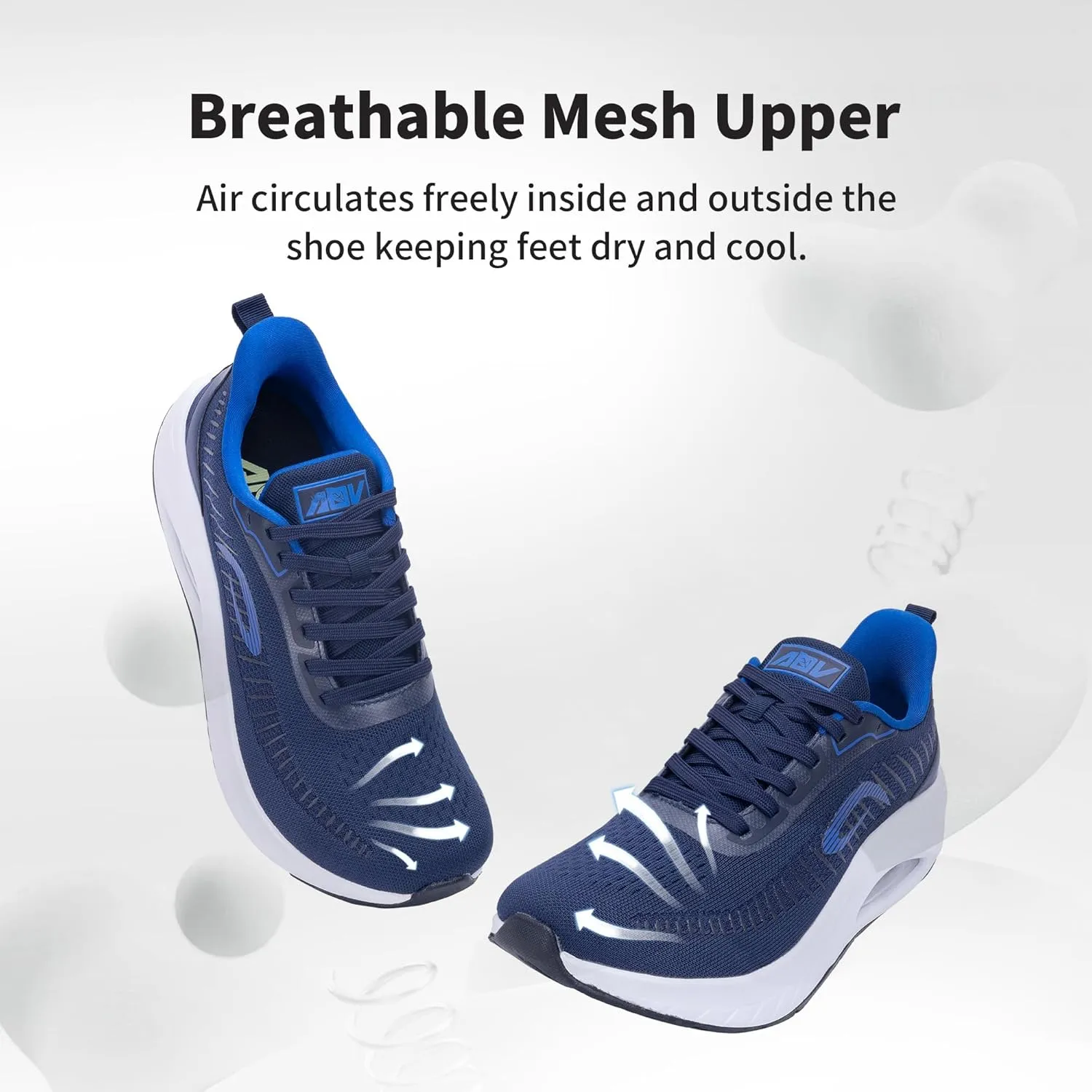QAUPPE Wide Toe Box Shoes for Men Walking Shoes with Arch Support Plantar Fasciitis Orthotic Sneakers Air Tennis Sneakers US 8-13