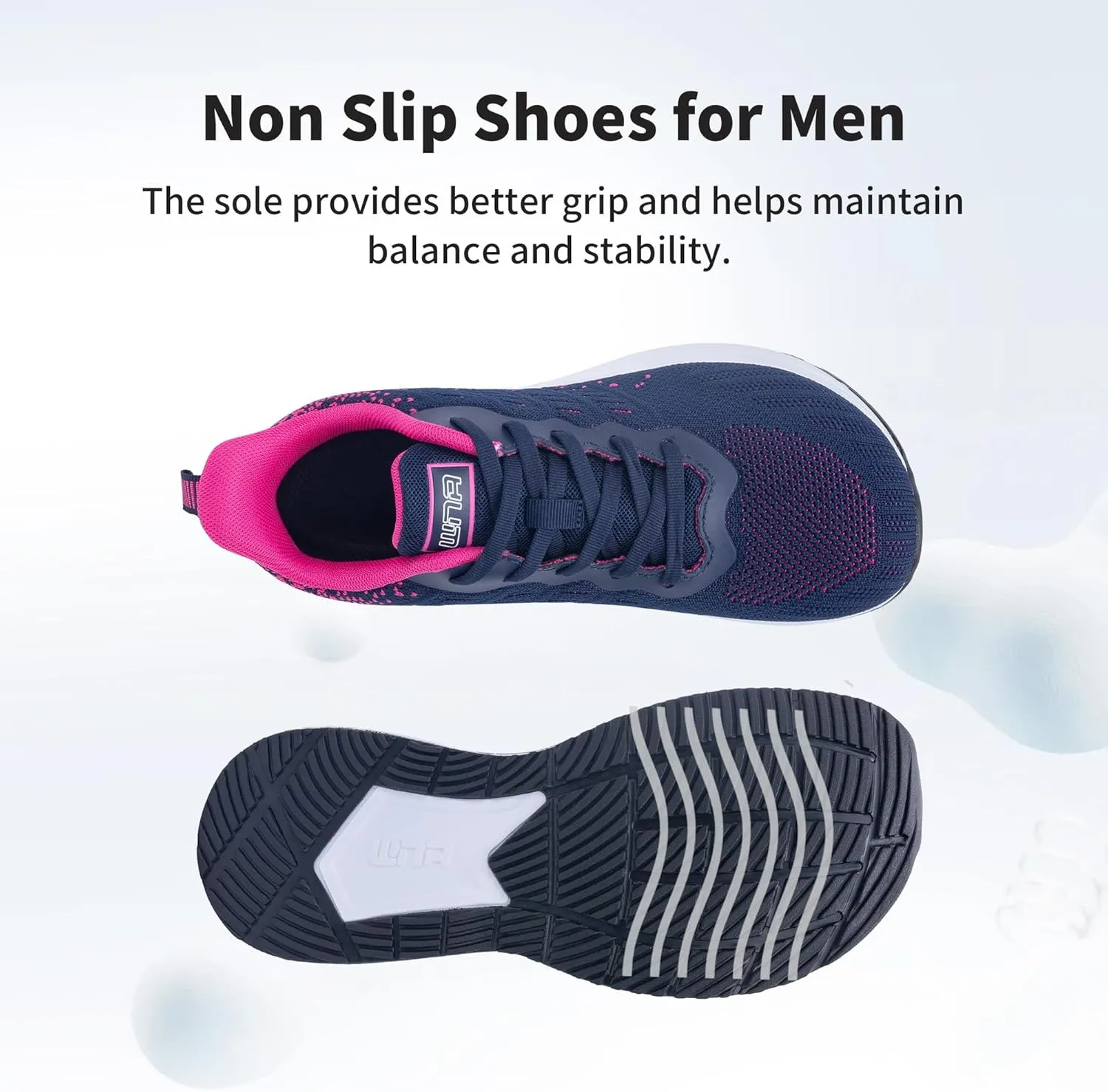 QAUPPE Wide Toe Box Shoes Women Arch Support Running Shoes for Plantar Fasciitis Wide Width Air Tennis Walking Sneakers