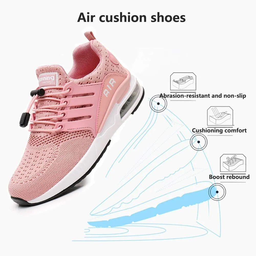 Running Shoes Men Sports Trainers Air Shock Absorbing Sneakers for Gym Fitness Jogging Athletic Walking Casual US7-12(EU39-46)