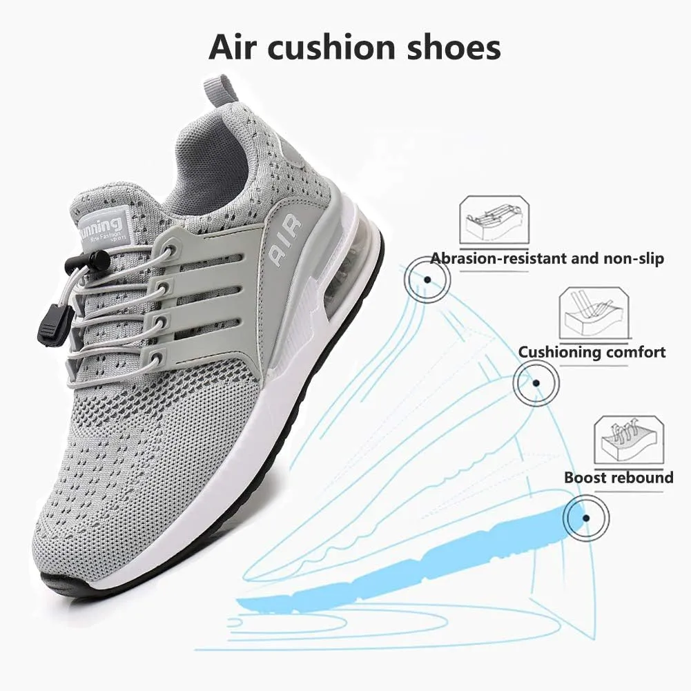 Running Shoes Men Sports Trainers Air Shock Absorbing Sneakers for Gym Fitness Jogging Athletic Walking Casual US7-12(EU39-46)