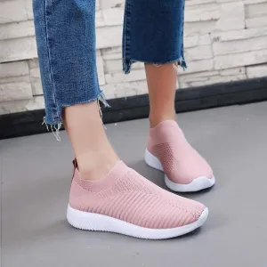 Running Shoes Women's Sneakers Comfortable Outdoor Sneakers Walking Breathable Lightweight Running Lace-Up Shoes Casual Shoes Non-Slip Sneakers