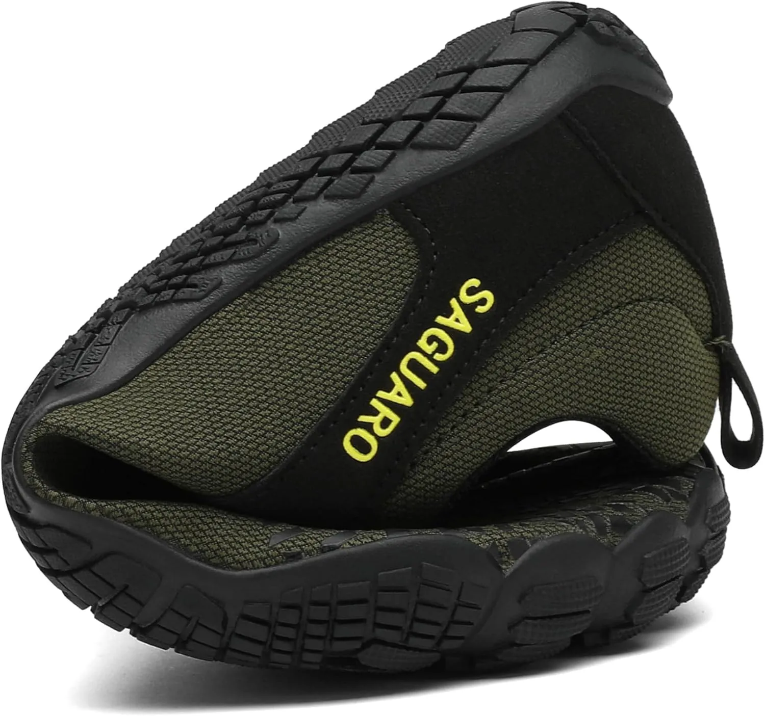 SAGUARO Men's Barefoot Shoes Wide Toe Box Minimalist Sneakers Water Shoe Active VII