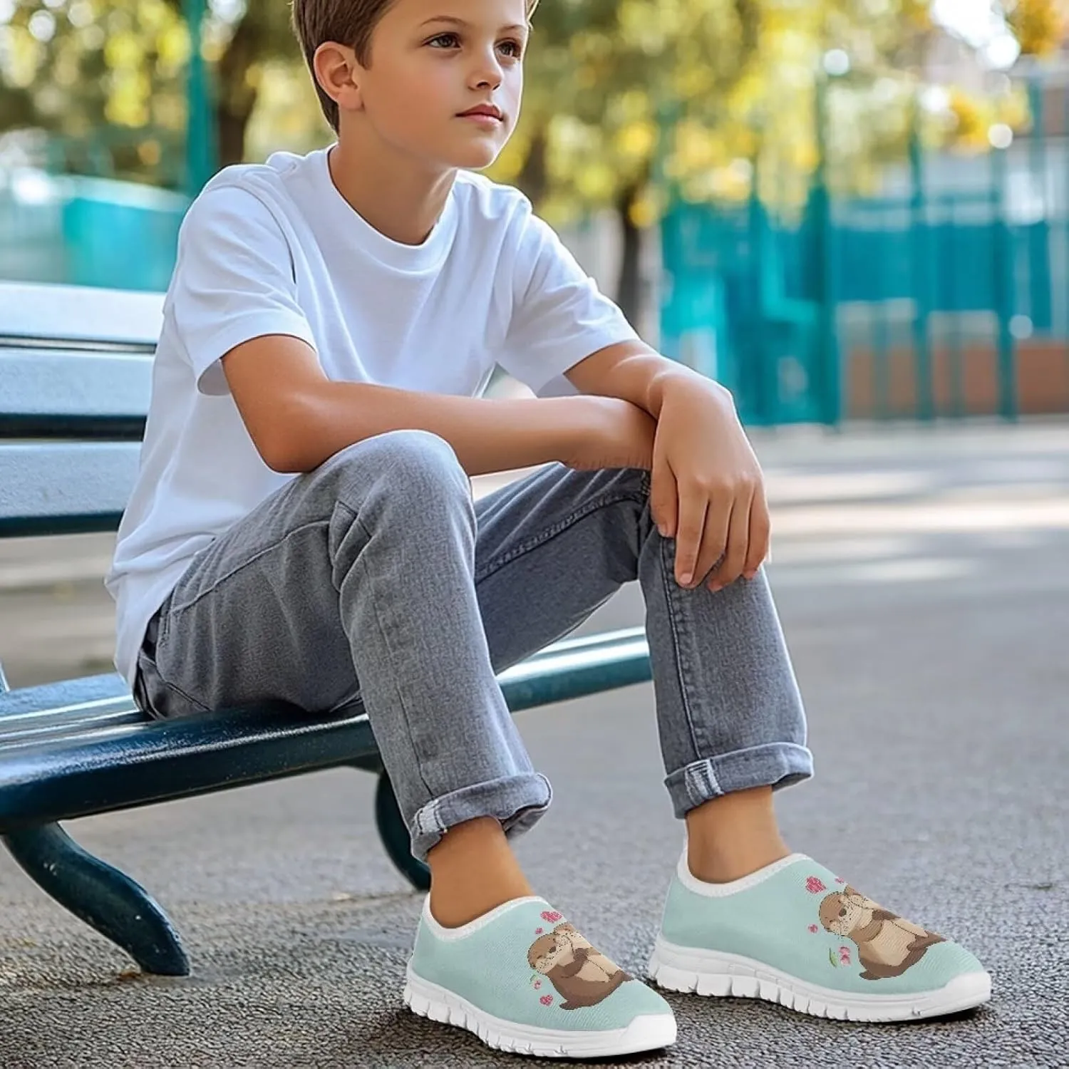 Shoes for Kids Size 11.5-4 for Soft Walking Laceless Design