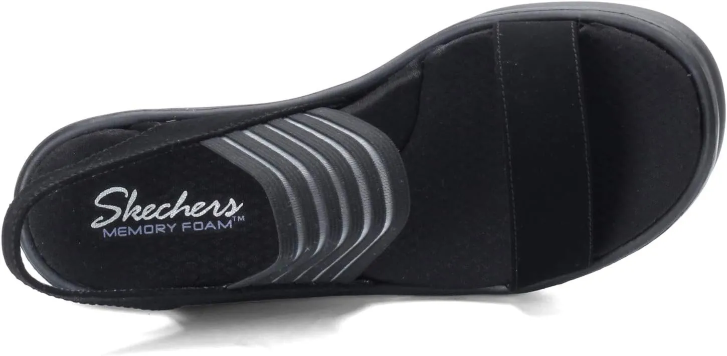 Skechers Cali Women's Rumblers Sci-Fi Wedge Sandal