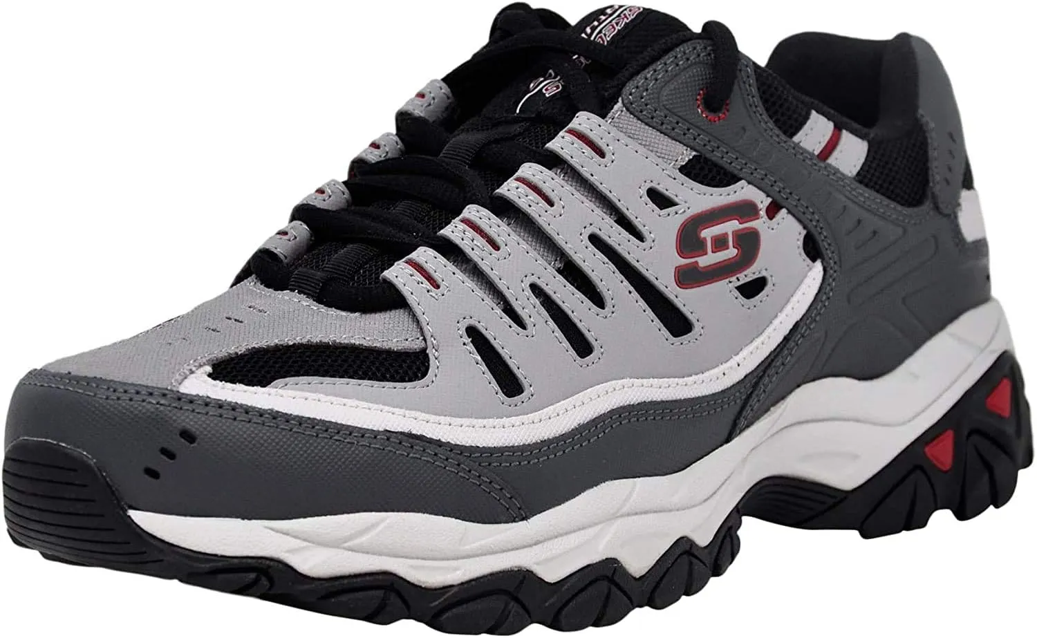 Skechers Men's Afterburn Memory Fit Lace-up Sneaker