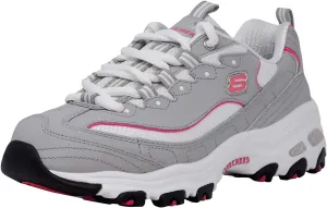 Skechers Sport Women's D'Lites Original Non-Memory Foam Lace-Up Sneaker