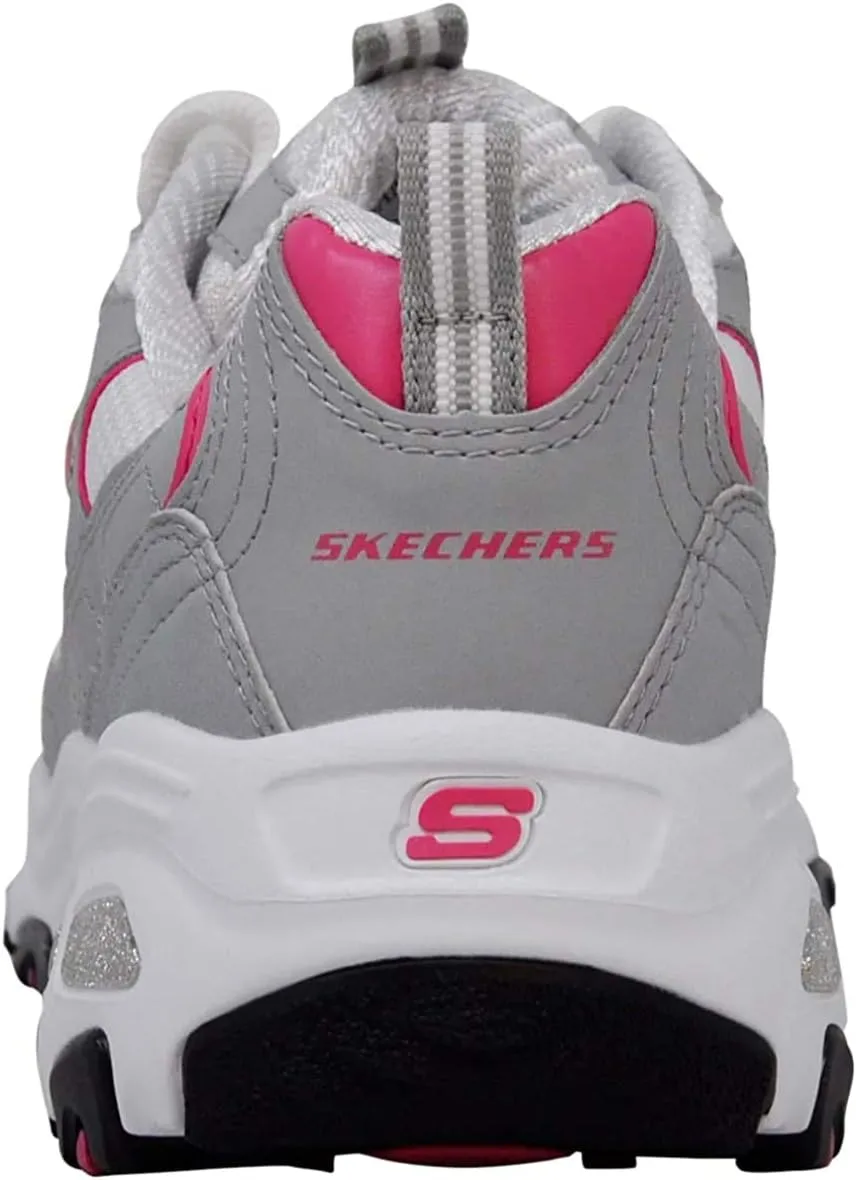 Skechers Sport Women's D'Lites Original Non-Memory Foam Lace-Up Sneaker