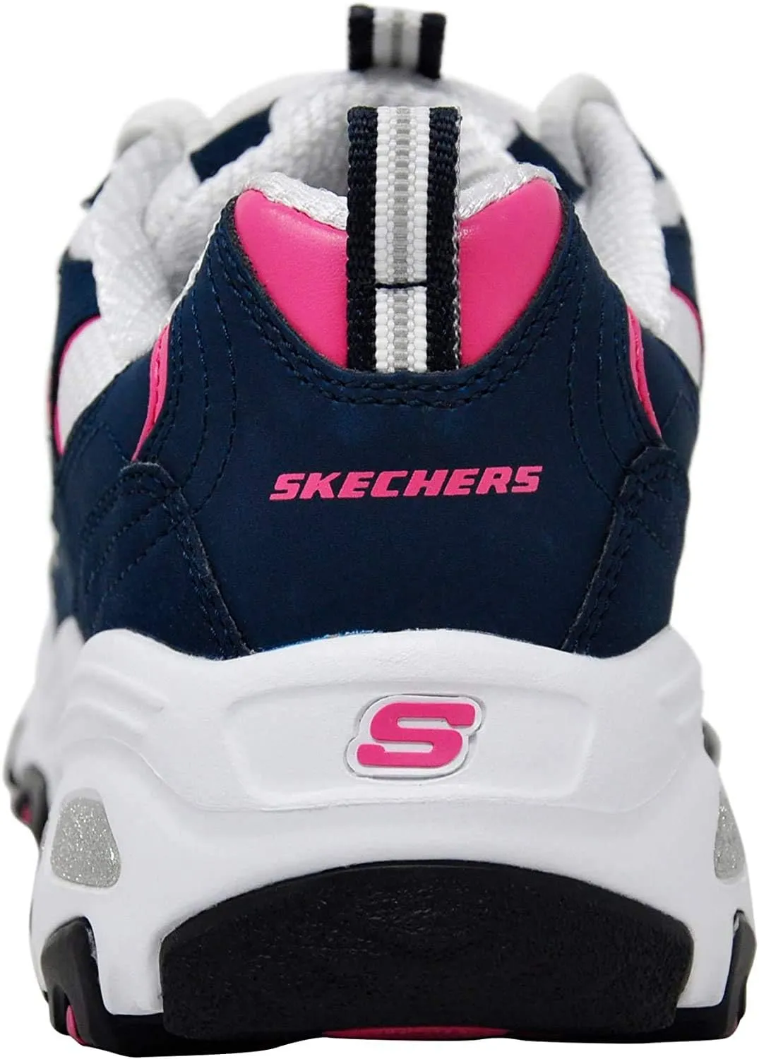 Skechers Sport Women's D'Lites Original Non-Memory Foam Lace-Up Sneaker