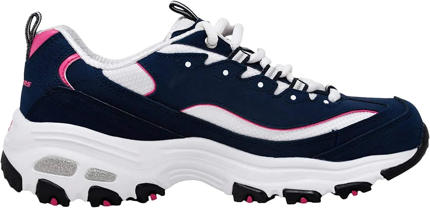 Skechers Sport Women's D'Lites Original Non-Memory Foam Lace-Up Sneaker