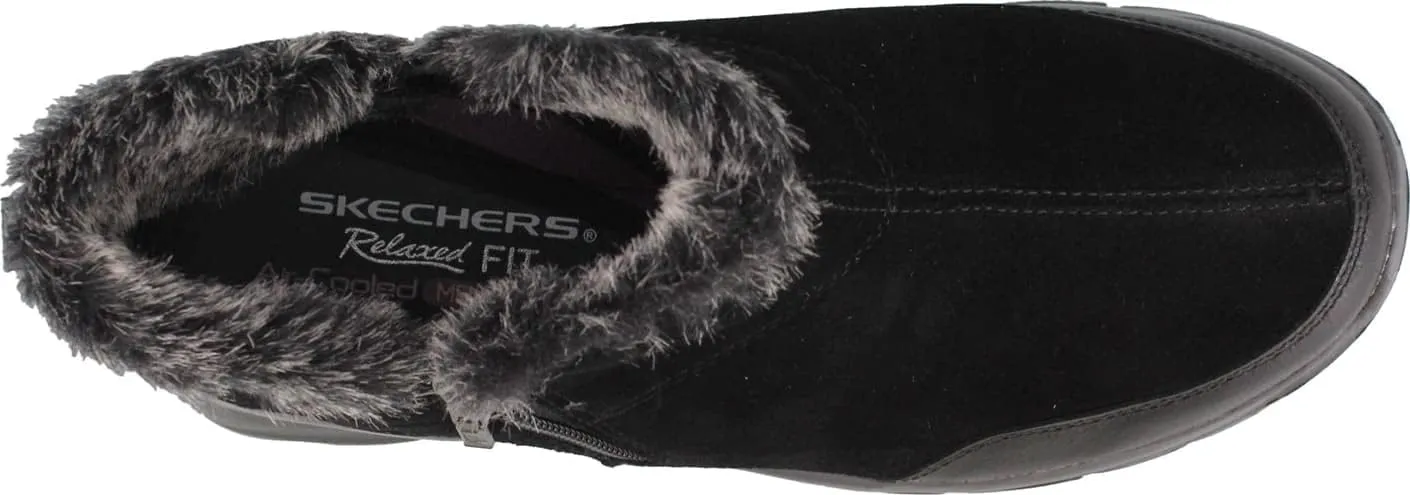 Skechers Women's Easy Going-Zip It Ankle Bootie