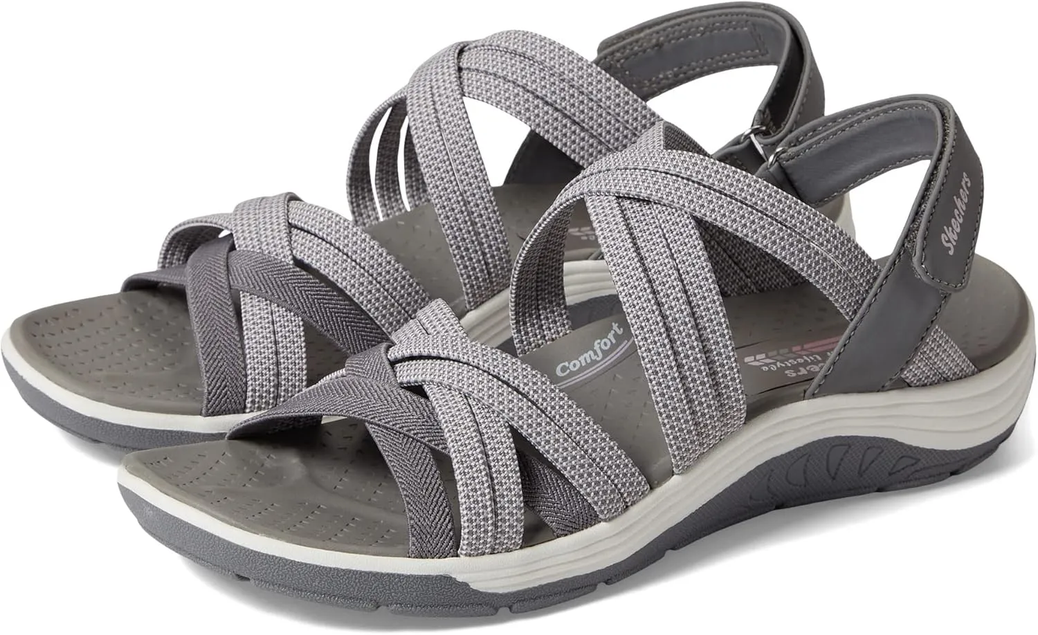 Skechers Women's Reggae Cup-Love Wins Sport Sandal
