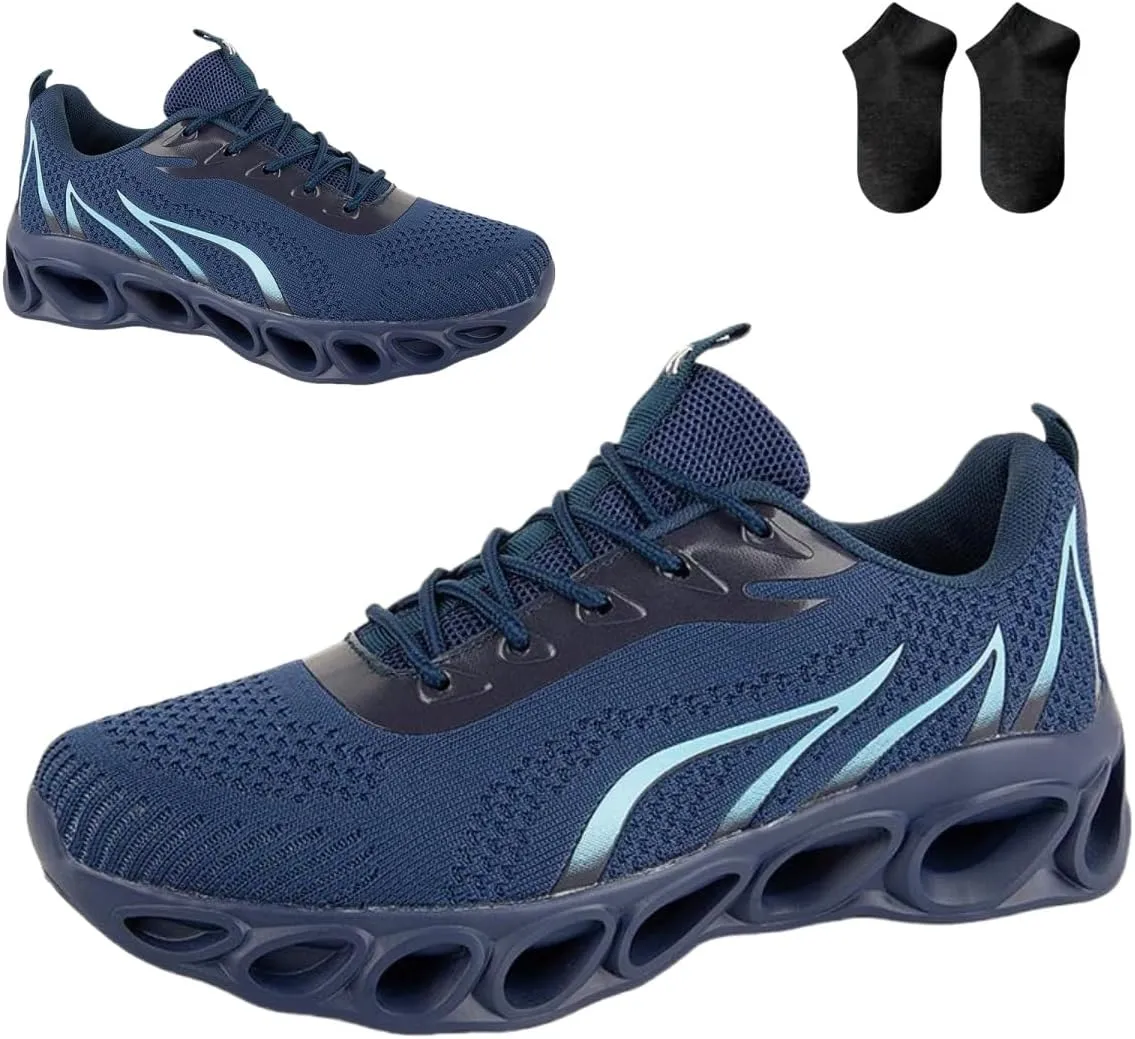 Softsfeel Women's Relieve Perfect Walking Shoes,Mens Orthopedic Comfortable Sneakers,Anti Slip Shock Absorption Walking Shoes